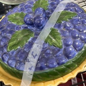 Vintage Pie Plate - Blueberry
